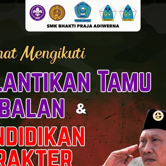 Selamat Mengikuti Pelantikan Tamu Ambalan dan Pendidikan Karakter 2026